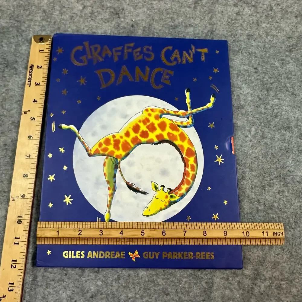 Giraffes Can't Dance Andreae Rees AUTOGRAPHED SIGNED Boxed Hardcover Deluxe Set